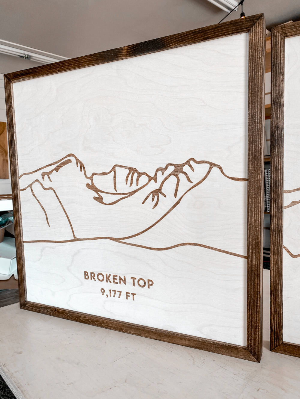 Oregon Mountain Range Three Piece Wall Art Set
