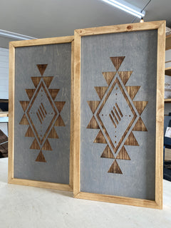 2 Piece Set Aztec Diamond