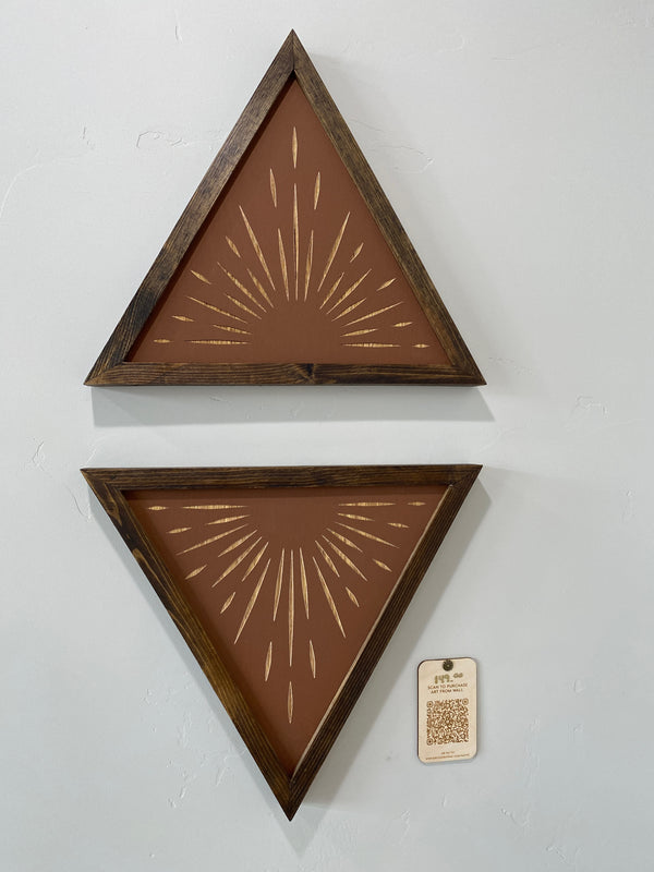 Triangle Sunburst Set