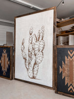 Load image into Gallery viewer, Cactus &amp; Aztec Wood Wall Art | 3 Piece Set
