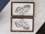 Load image into Gallery viewer, Butterfly Wood Wall Art |  2 Piece Set
