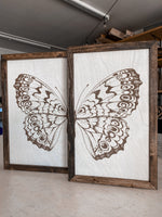 Load image into Gallery viewer, Butterfly Wood Wall Art |  2 Piece Set
