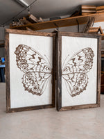 Load image into Gallery viewer, Butterfly Wood Wall Art |  2 Piece Set
