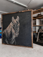 Load image into Gallery viewer, Horse Wood Wall Art
