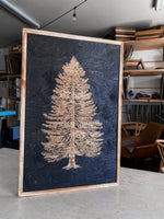 Load image into Gallery viewer, Evergreen Tree Wood Wall Art
