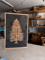 Load image into Gallery viewer, Evergreen Tree Wood Wall Art
