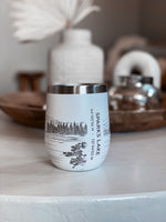 Load image into Gallery viewer, Sparks Lake  Insulated Wine Tumbler | Engraved Hand Drawn Art (Copy) (Copy)
