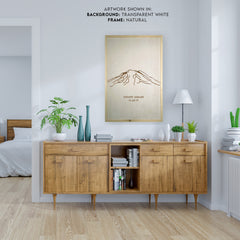 Mount Adams Engraved Wall Art