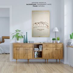 Mount Fairview Engraved Wall Art