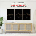 Load image into Gallery viewer, Mount Shasta Engraved Wall Art
